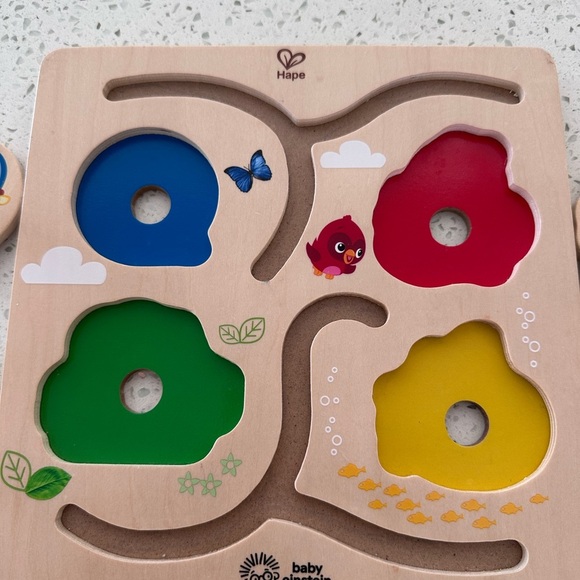 Hape 11870 Baby Einstein Path To Adventure Puzzle for Toddler - Picture 8 of 10